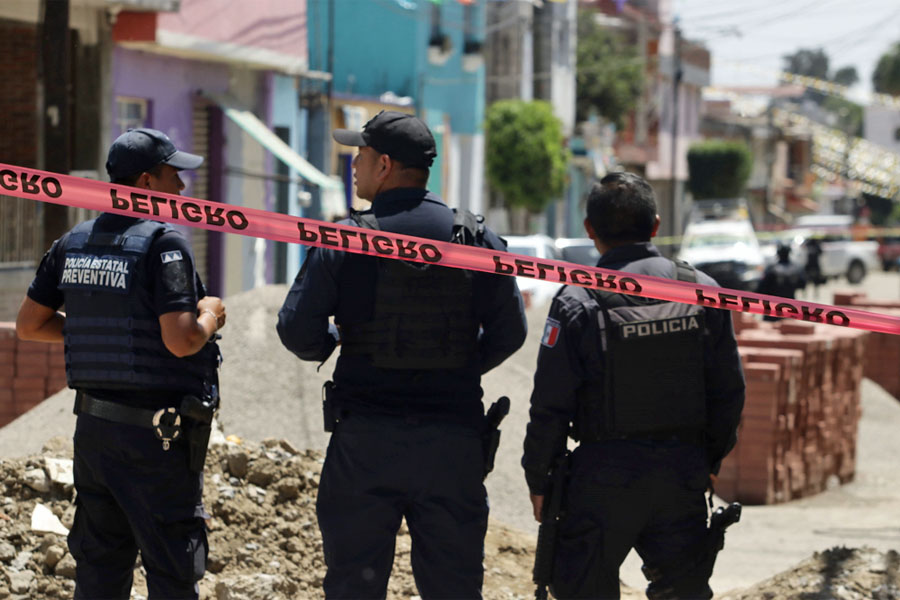 Balacera en Xoxtla dejó un policía muerto y 4 detenidos