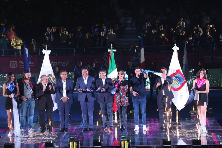 Inauguró Rivera Campeonato Mundial de Fut7 Puebla 2023