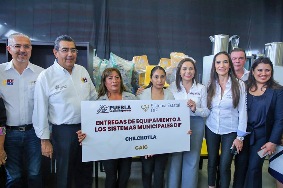 Entregó Céspedes equipamiento del DIF para 69 municipios