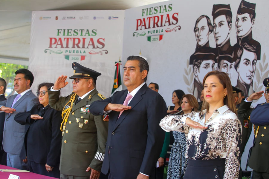 Encabezó Céspedes ceremonia conmemorativa a Niños Héroes