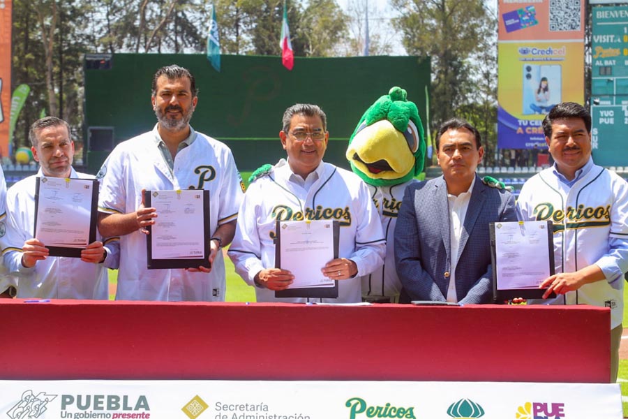 Dio Céspedes concesión del Parque de Béisbol Hermanos Serdán