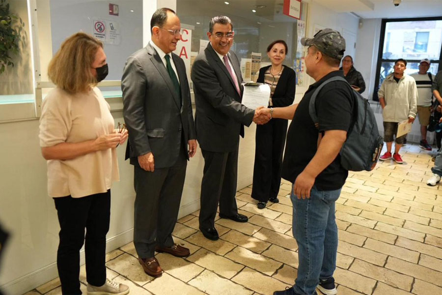 Se reunió Céspedes con Consulado de México en Nueva York