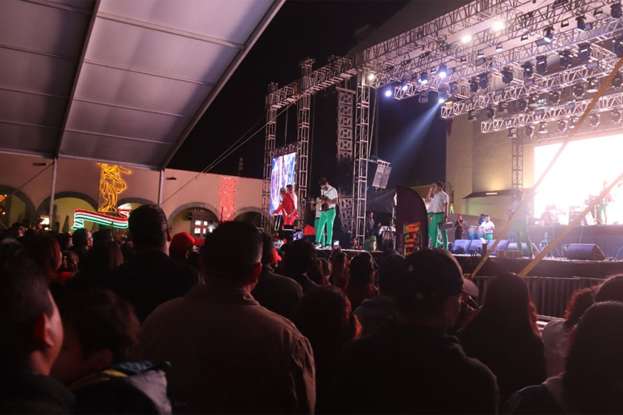 La feria de Cholula 2023 bailó con 4 grupos musicales