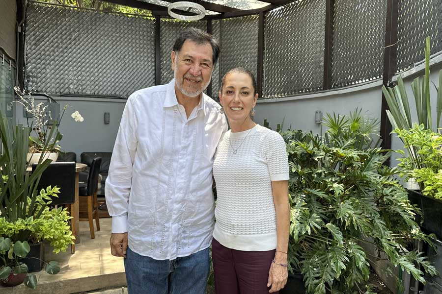 Nombró Claudia Sheimbaum a Noroña coordinador de vocerías