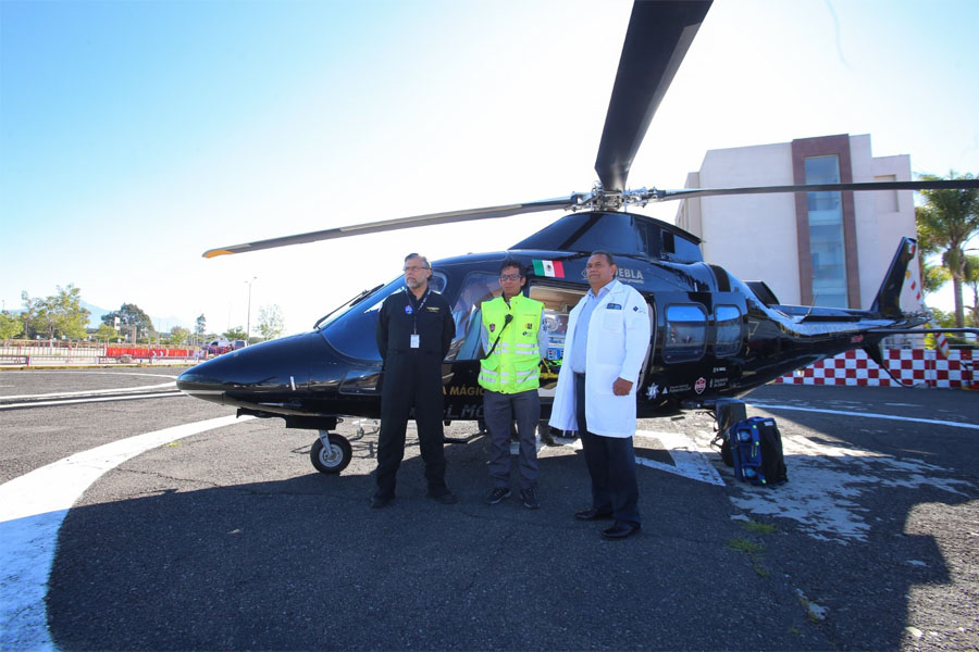 Reactivó Céspedes helicópteros para salud, seguridad y PC