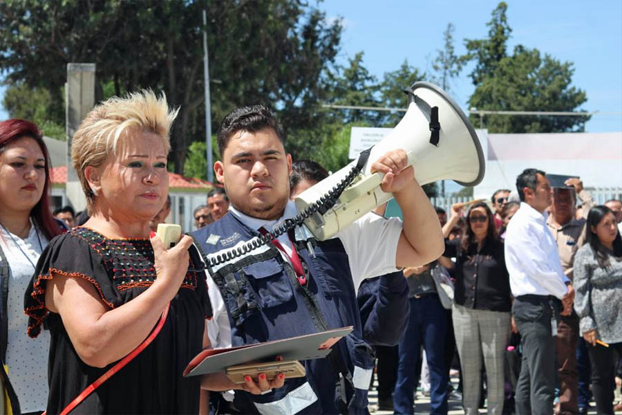 Participaron 13 mil escuelas en simulacro estatal: SEP