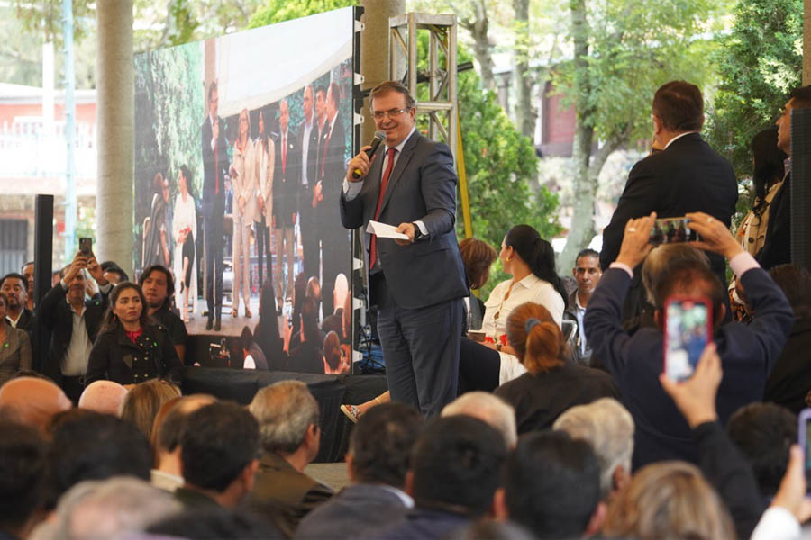 Presentó Marcelo Ebrard la asociación “El Camino de México”