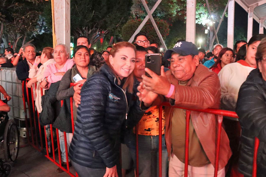 Se presentó Grupo Palomo en Feria de San Pedro Cholula 2023