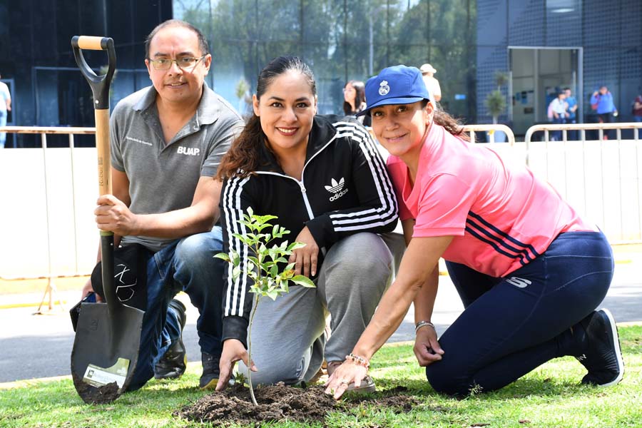 Inició Lilia Cedillo Maratón de Reforestación Universitaria 2023