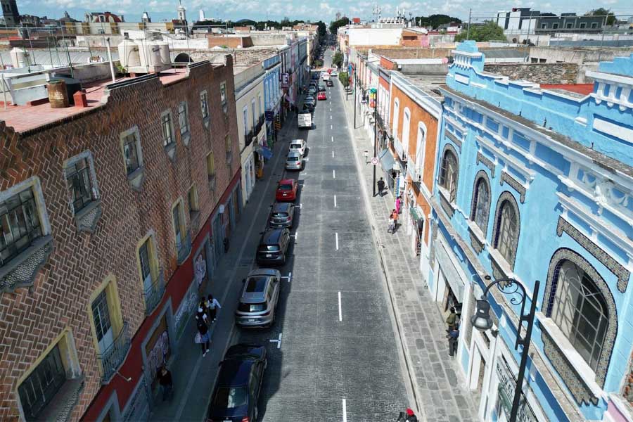 Entregó Eduardo Rivera calles del centro histórico