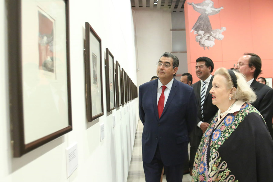 Inauguró Céspedes “Los Caprichos de Goya” en el MIB