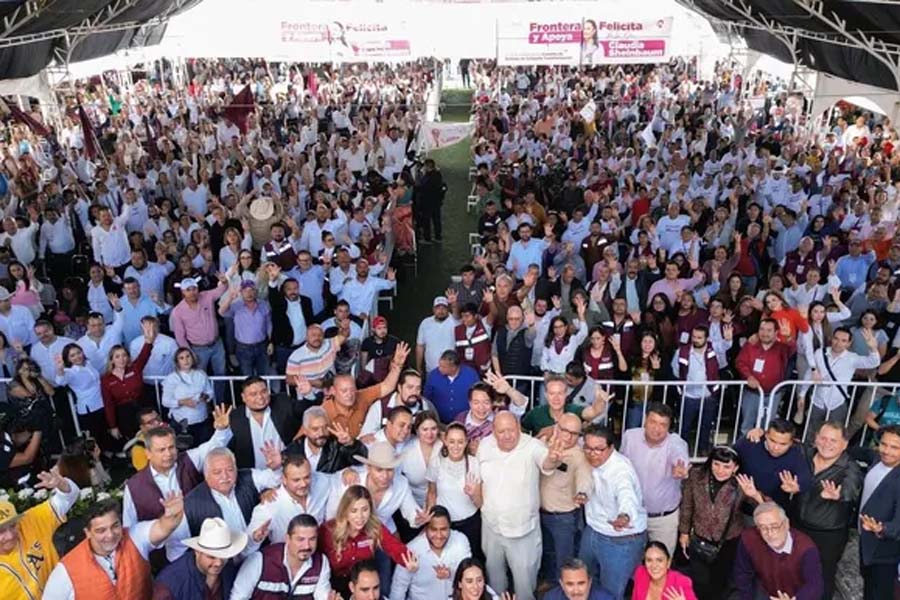 En Coahuila Claudia Sheinbaum reiteró llamado a la unidad