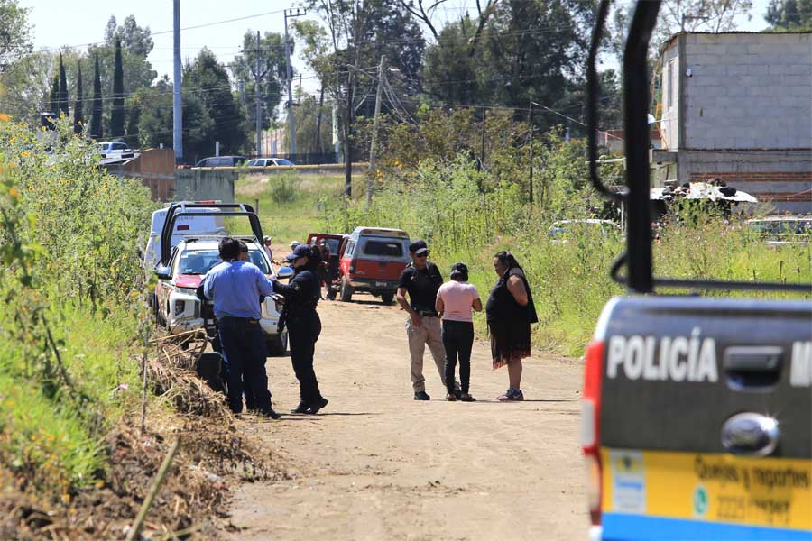 Hallaron cadáver baleado en el municipio de Coronango