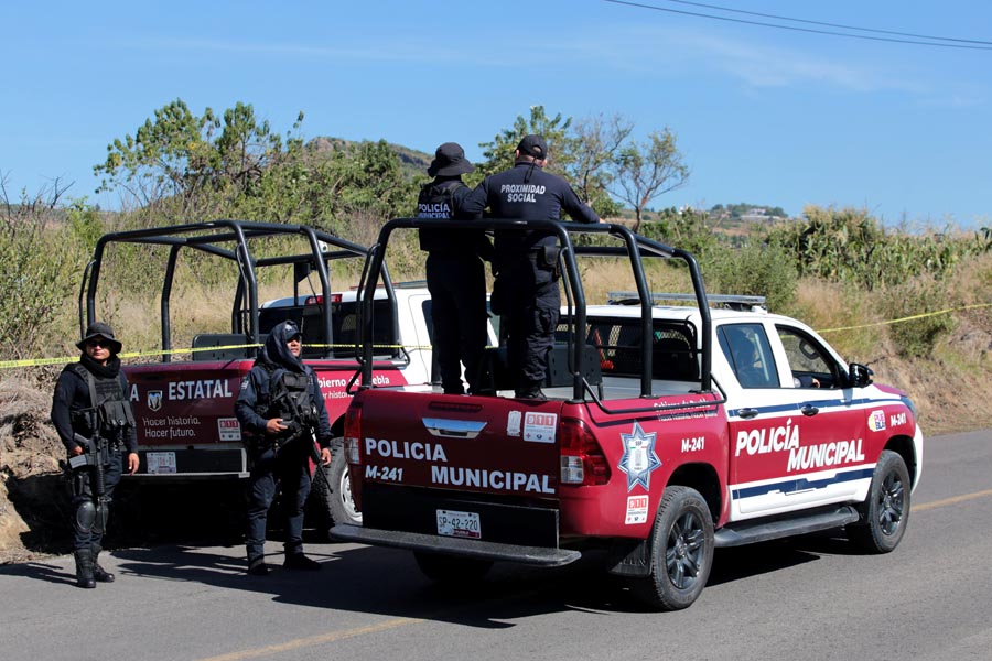 Dejaron embolsado y con narcomensaje en Santa Isabel Cholula