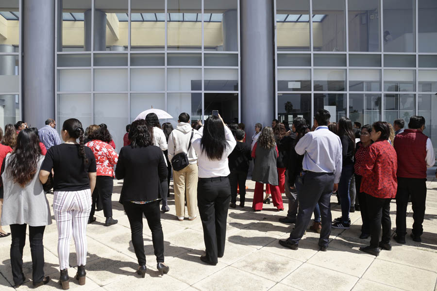 Hizo Céspedes llamado enérgico a trabajadores del PJ y levantan paro