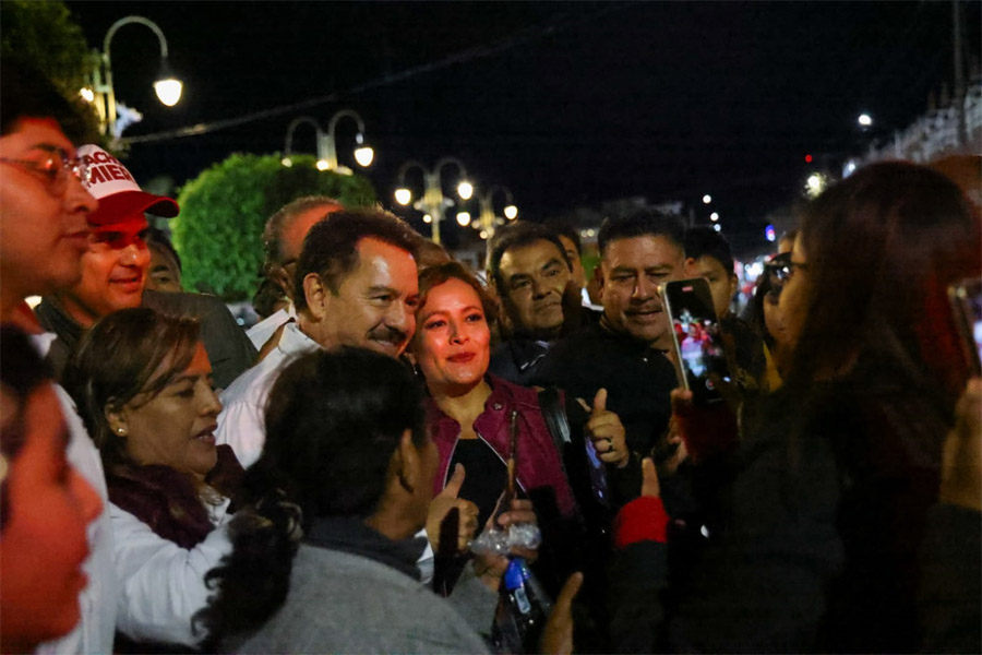 Visitó Nacho Mier Tepeaca donde recibió respaldo ciudadano