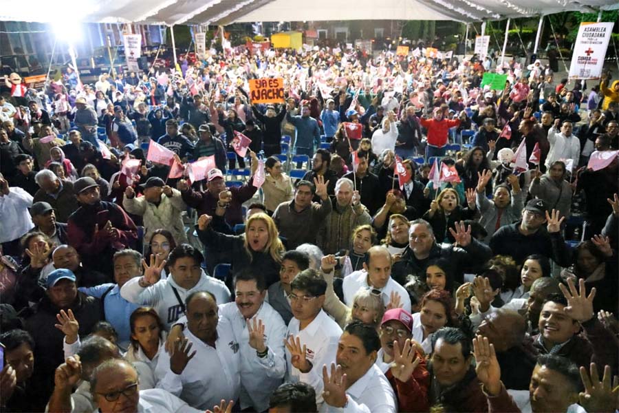 Visitó Nacho Mier Tepeaca donde recibió respaldo ciudadano