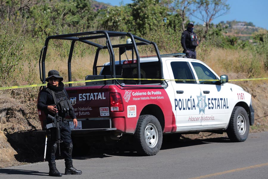 Dejaron embolsado y con narcomensaje en Santa Isabel Cholula