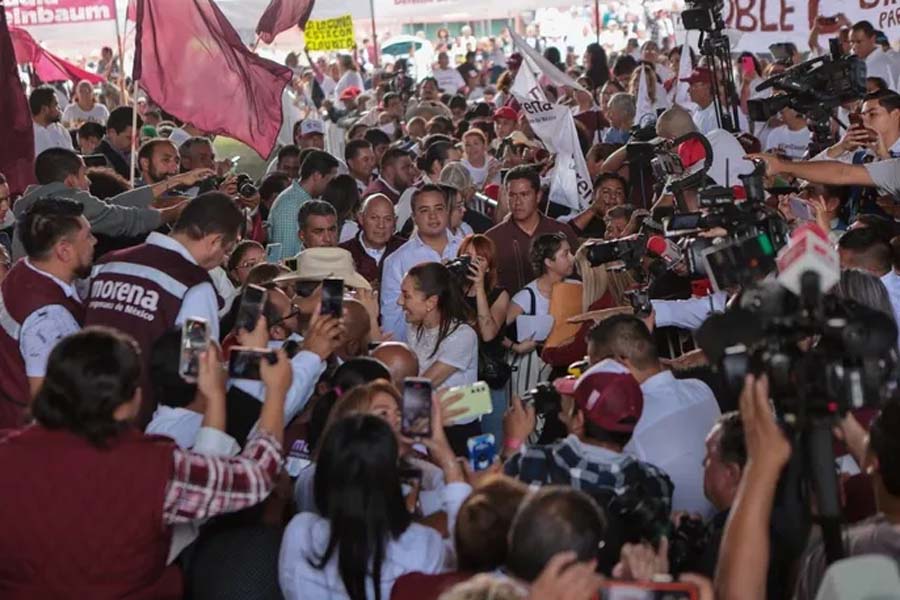 En Coahuila Claudia Sheinbaum reiteró llamado a la unidad