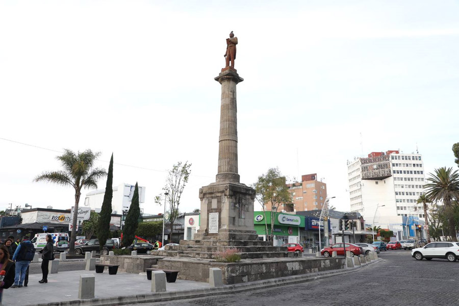 Inició Eduardo Rivera rehabilitación de la Avenida Juárez