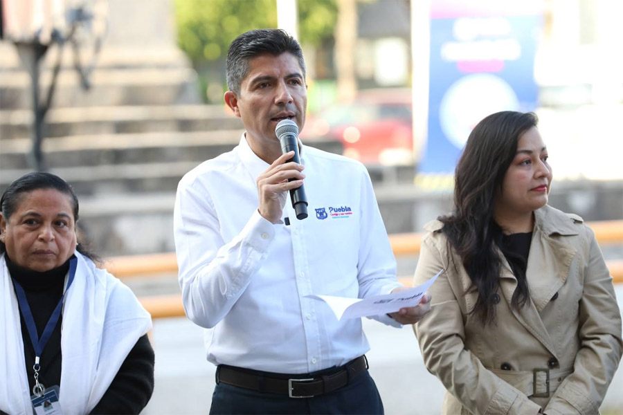 Inició Eduardo Rivera rehabilitación de la Avenida Juárez