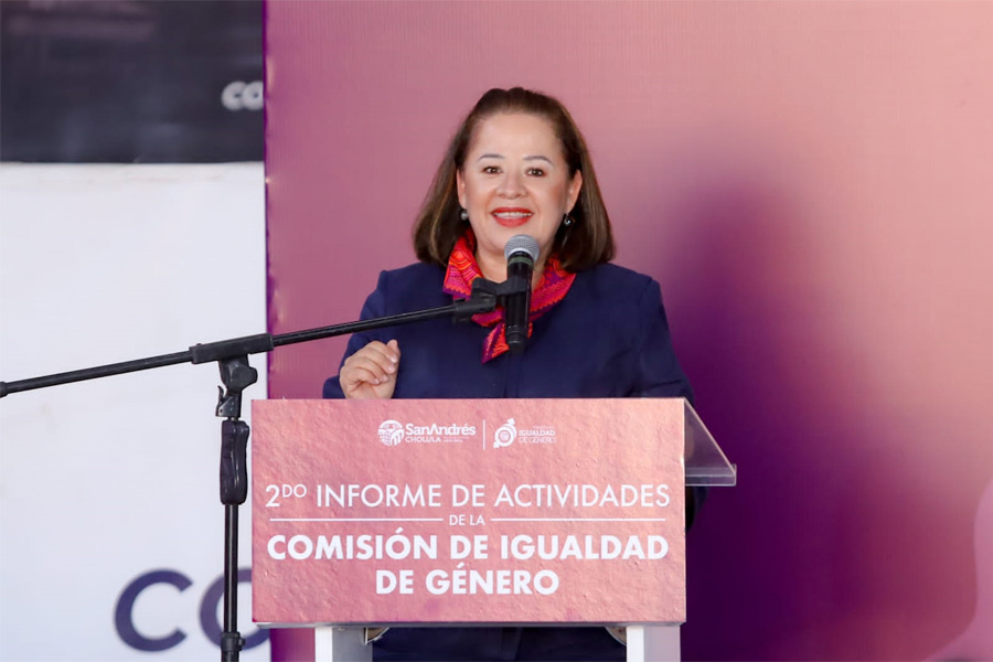 Rindió informe regidora de Igualdad Yvón Gutiérrez Vázquez