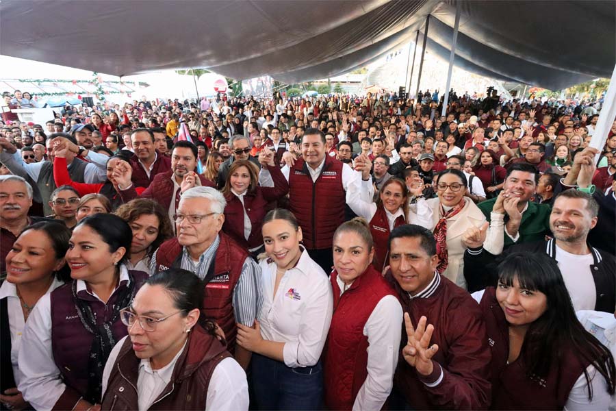 Inició Armenta precampaña a la gubernatura de Puebla