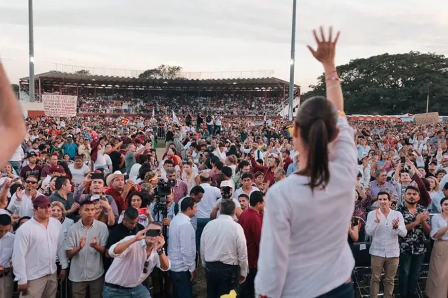 Llamó Sheinbaum a seguir el camino de la Transformación