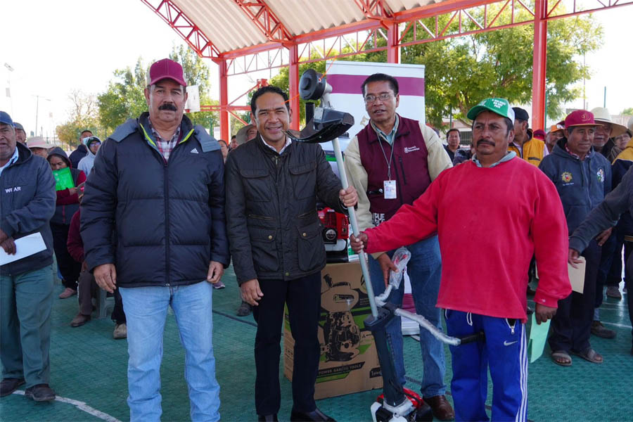 Recibió Tepeaca Programa de Tecnificación del Campo Poblano