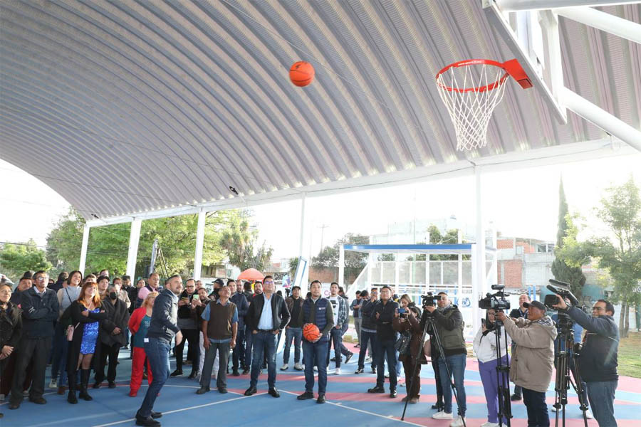 Inauguró Adán Domínguez parque en las Naciones Unidas