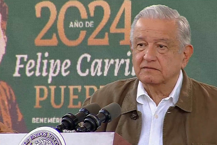 Celebró AMLO que MC ya tenga precandidato a la presidencia