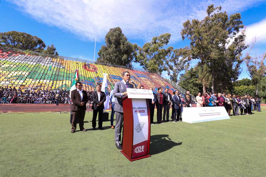 Inició Céspedes obras en centros escolares por 81 mdp