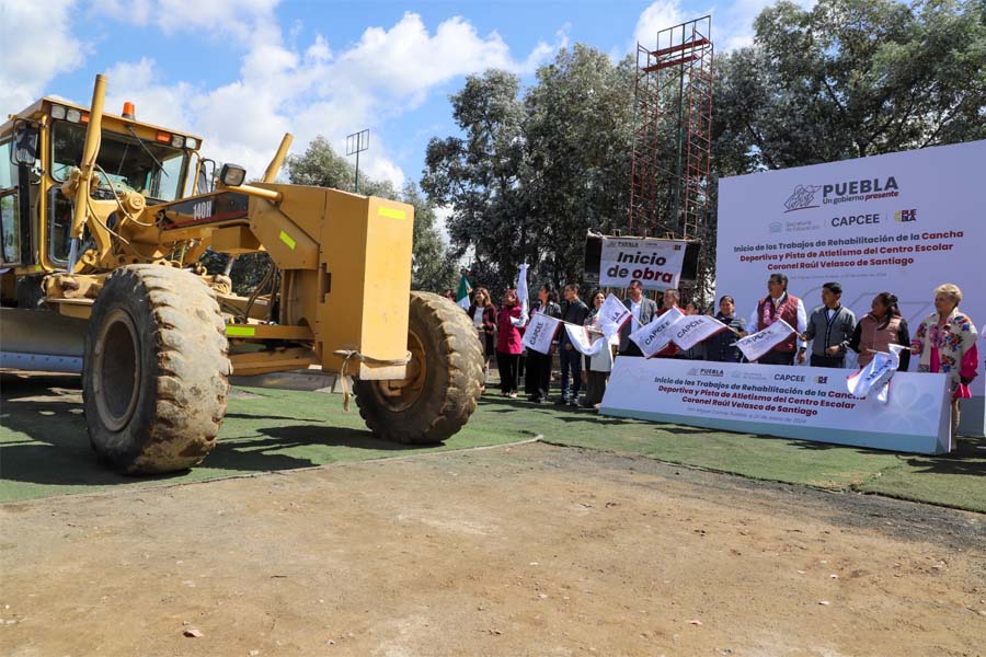 Inició Céspedes obras en CE Coronel Raúl Velasco de Santiago