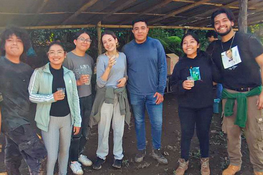 Realizan Estudiantes UDLAP proyecto con bambú en Cuetzalan