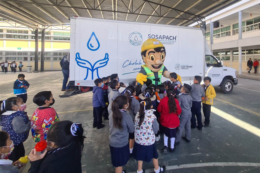 Fomenta SOSAPACH cultura del agua en las escuelas