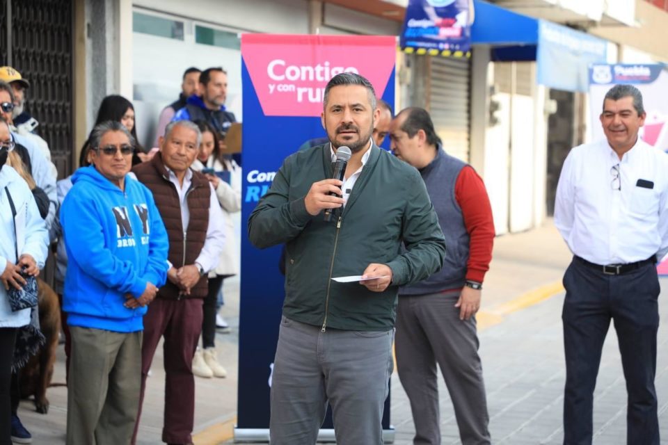 Inauguró Adán Domínguez calles de “Construyendo Contigo”