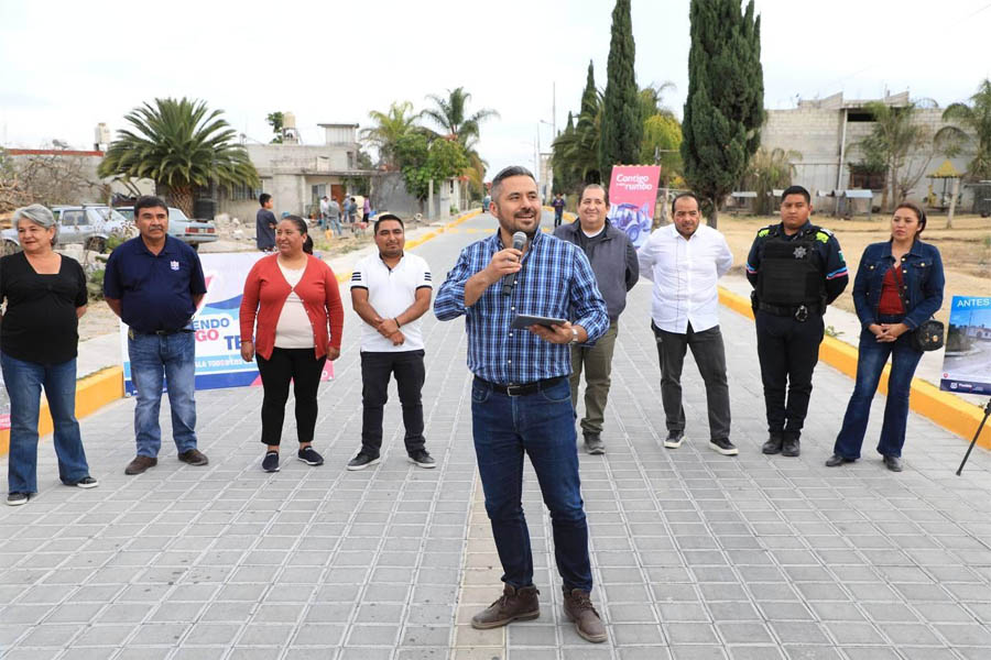 Inició Adán Domínguez perforación de pozo en Zacachimalpa