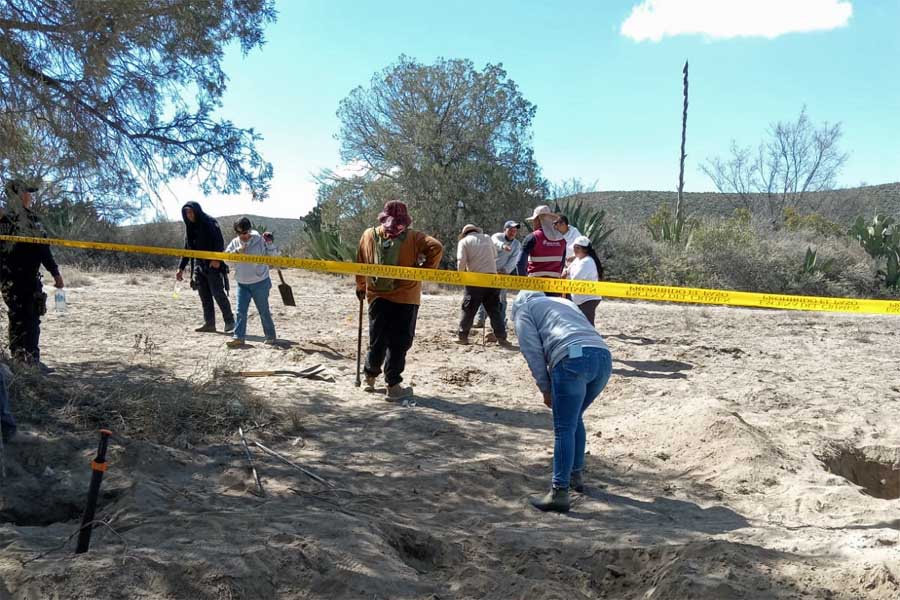 Hallaron fosa clandestina en Palmar de Bravo