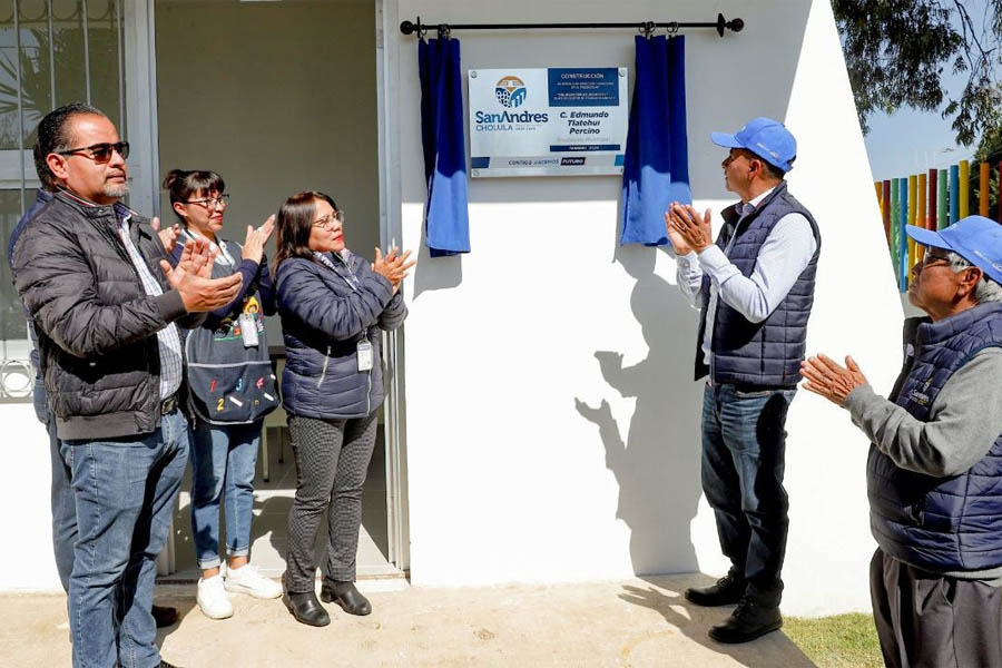 Inauguró Mundo Tlatehui obras en CAIC Atlixcáyotl