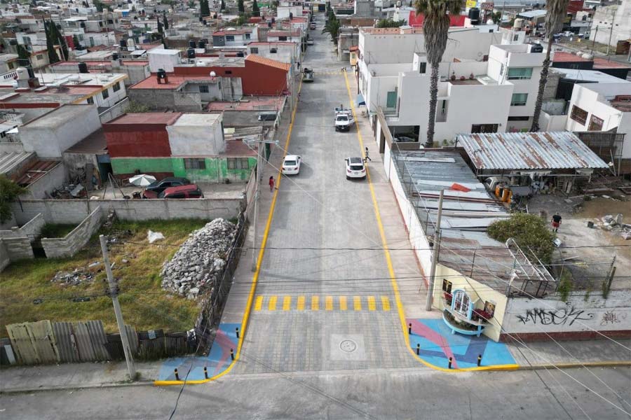 Inauguró Adán Domínguez calles de “Construyendo Contigo”