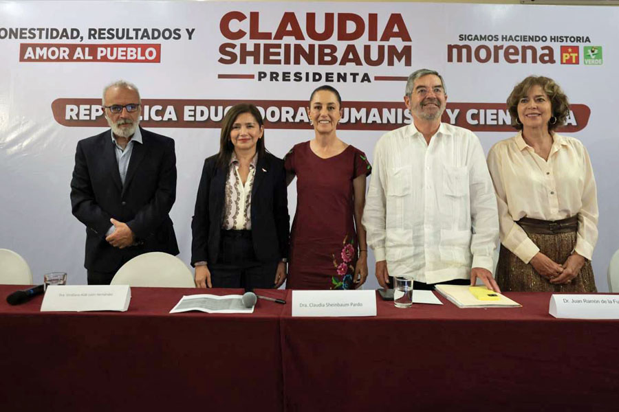 Presentó Claudia Sheinbaum propuesta educativa