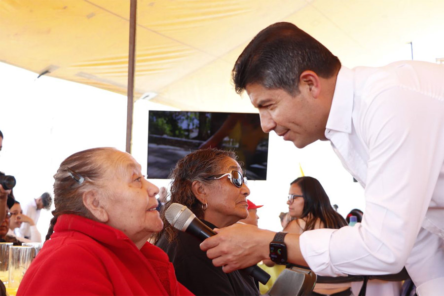 Visitó Lalo Rivera Ocotepec, Cuyoaco y Zautla