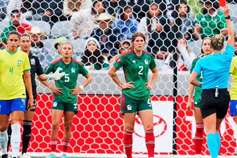 Eliminado Tri femenil al caer ante Brasil en la Copa de Oro