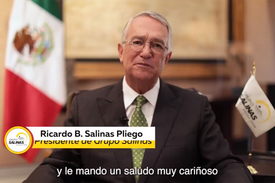 Exhibió gobierno adeudo de Salinas Pliego al SAT por 63 mmdp