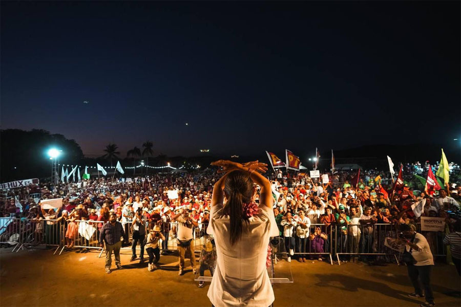 No habrá regresión: Claudia Sheinbaum en Huatulco, Oaxaca