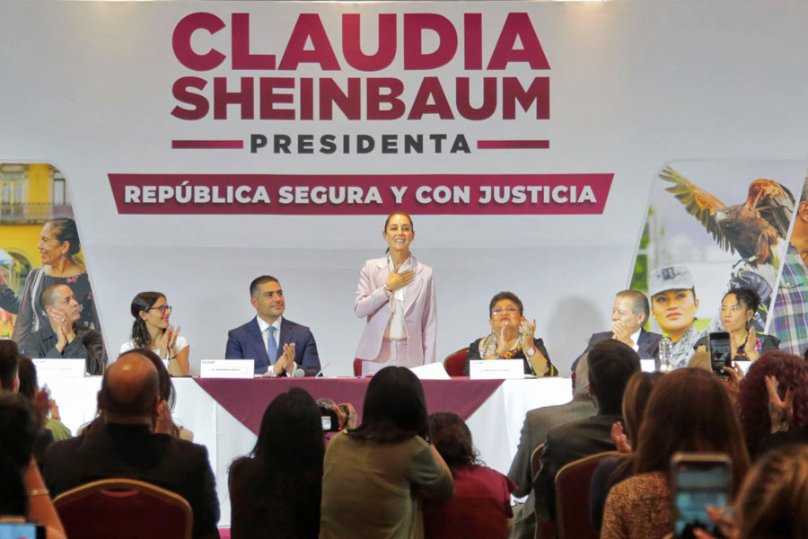 Presentó Claudia Sheinbaum estrategia de seguridad