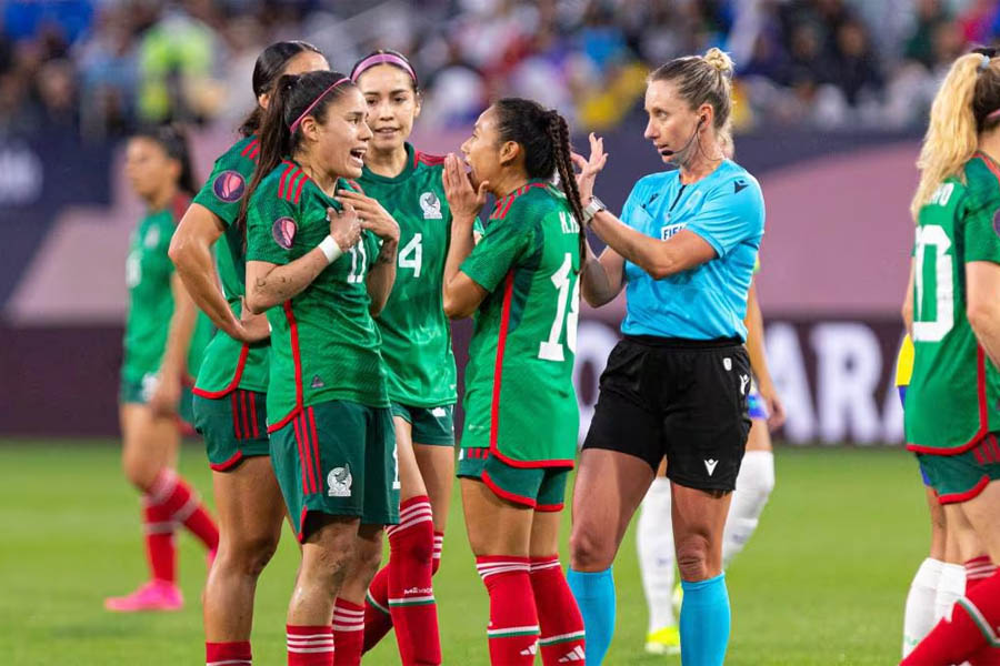 Eliminado Tri femenil al caer ante Brasil en la Copa de Oro