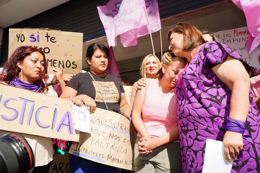 Exigió Xóchitl Gálvez justicia para mujeres violentadas