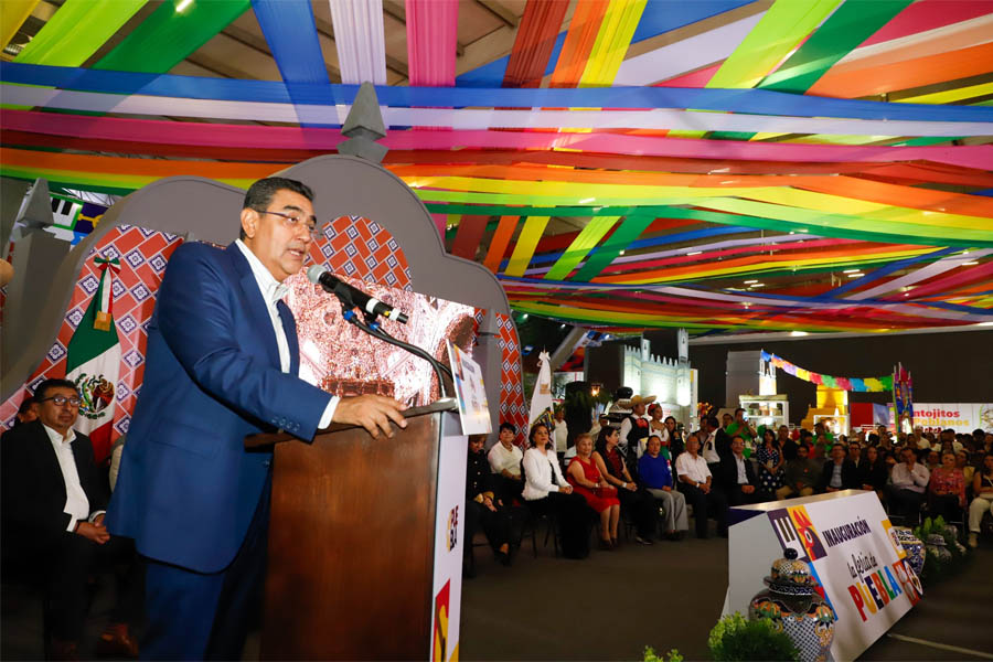 Inauguró gobernador Céspedes la Feria de Puebla 2024