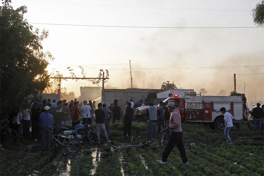 Explosión de polvorín en Texmelucan dejó cuatro muertos